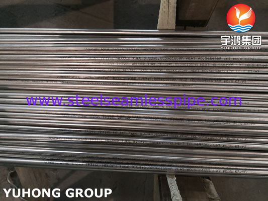 Heat Exchanger Tube ASTM A249 TP316 / TP316L Bright Annealed Stainless Steel Welded Tubes