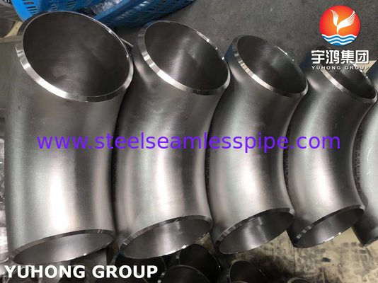 ASTM A815 UNS S31803 Duplex 2205 90° LR Elbow ASME B16.9 Buttweld Pipe Fittings