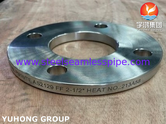 AS4087 F316L Flange For Chemical Processing Industries PN16 PN21 PN35