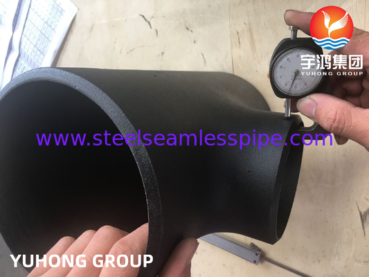 ASTM A234 WPB-S Carbon Steel Equal Tee Butt Weld Fitting ANSI B16.9