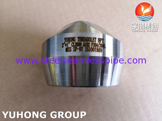 High-Temperature Stainless Steel Fitting ASTM A182 F304 Forged Olet MSS SP-97