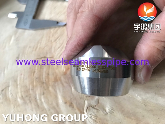 High-Temperature Stainless Steel Fitting ASTM A182 F60 Forged Olet MSS SP-97