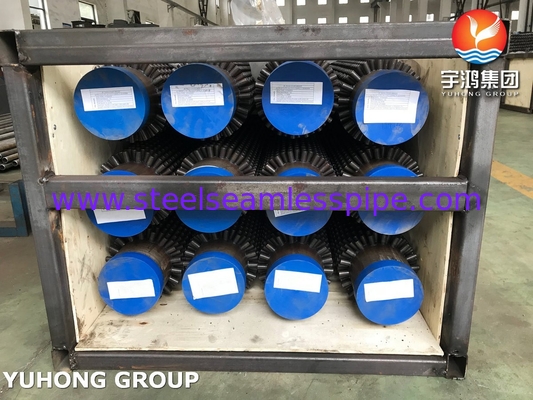 Studed Fin Tube 11-13Cr Alloy Steel Seamless Base Pipe Furnaces