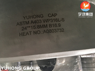 Large Thickness ASTM A403 WP304L Stainless Steel Cap