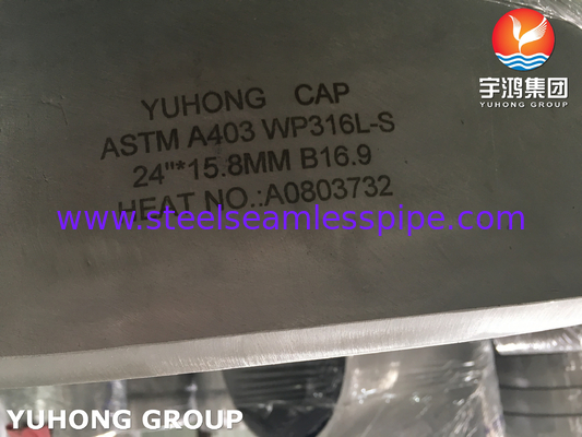 Large Thickness ASTM A403 WP304L Stainless Steel Cap