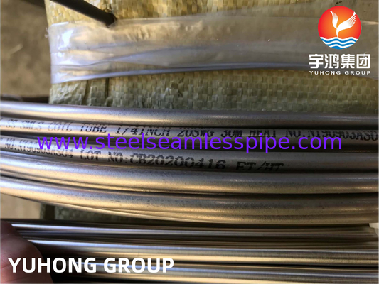 ASTM A269 TP316L Stainless Steel Coil Seamless Tube For Air Conditioning And Refrigeration