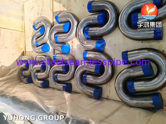 ASME SA192 Carbon Steel Seamless U Bend Tubes For Oil Furnace and Heat Exchanger