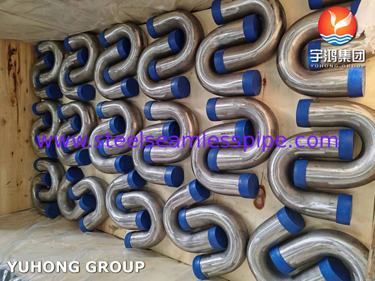 ASME SA192 Carbon Steel Seamless U Bend Tubes For Oil Furnace and Heat Exchanger