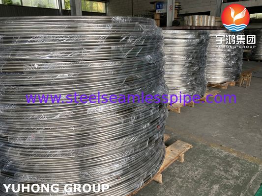 ASTM A269 TP316L Stainless Steel Seamless Bright Annealed Coiled Tubes