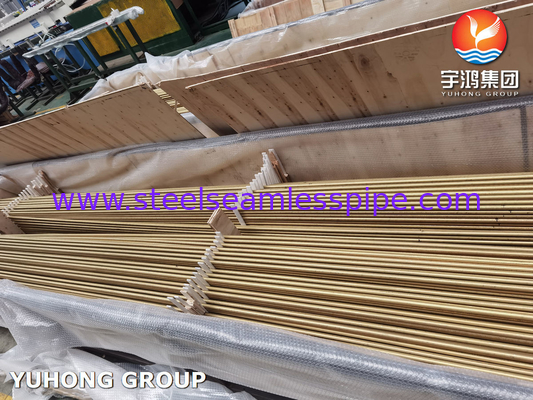 Seamless Copper Tube ASTM B111 C68700 O61 Aluminum Bronze B U Bend Tube