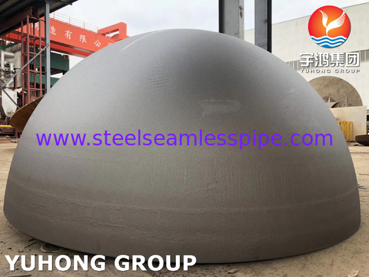 ASME SA516 Gr 70 Carbon Steel Elliptical Head Dished Head Shell Cover For Pressure Vessel