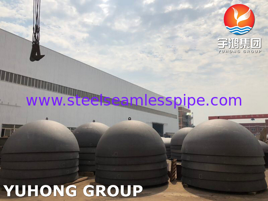 ASME SA516 Gr 70 Carbon Steel Elliptical Head Dished Head Shell Cover For Pressure Vessel