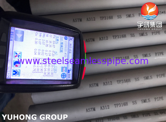 ASTM A312 TP316L Stainless Steel Seamless Pipe  ABS DNV LR BV GL ASME