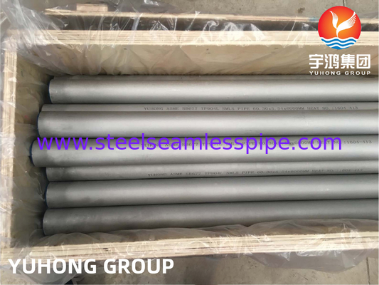 ASTM A213 UNS N08904 904L 1.4539 Stainless Steel Seamless Pipe For Sea Water Technology