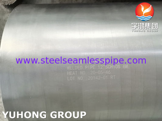 ASTM B862 Ti2 Titanium Welded Pipes For Heat Exchanger