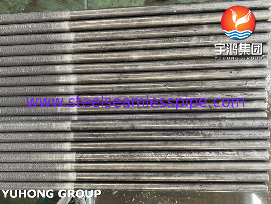 Low Finned Tube Stainless Steel Extruded Fin Tube For Heat Exchanger