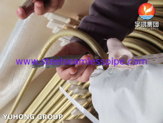 Good Thermal Conductivity ASTM B111 C68700 Seamless U Bend Tube