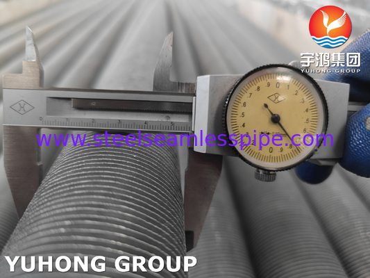 EN 10217-7 1.4301 Extruded AL Fin Tube For Medical Sterilization Equipment