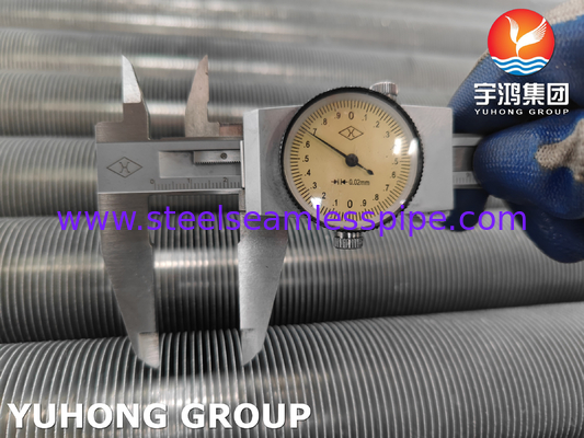 EN 10217-7 1.4301 Extruded AL Fin Tube For Medical Sterilization Equipment