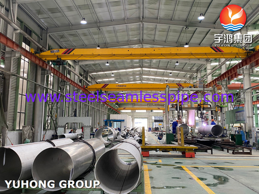 Astm A358 Cl.1 Cl.3 Tp304h Stainless Steel Welded Pipe Plain End
