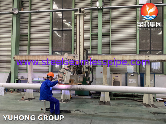 Astm A358 Cl.1 Cl.3 Tp304h Stainless Steel Welded Pipe Plain End