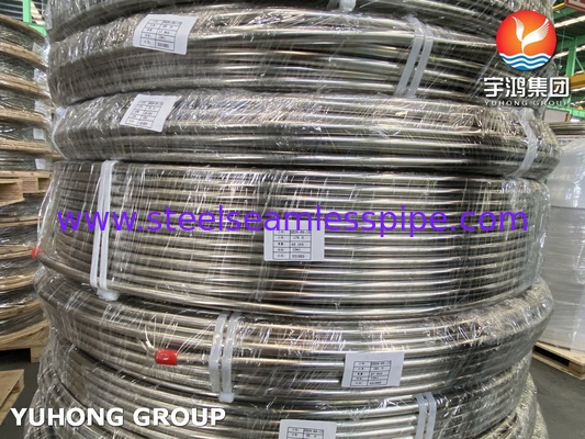 ASTM A269 TP316/316L Stainless Steel Heat Exchanger Coil Tube Bright Annealed