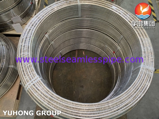 ASTM A269 TP316/316L Stainless Steel Heat Exchanger Coil Tube Bright Annealed