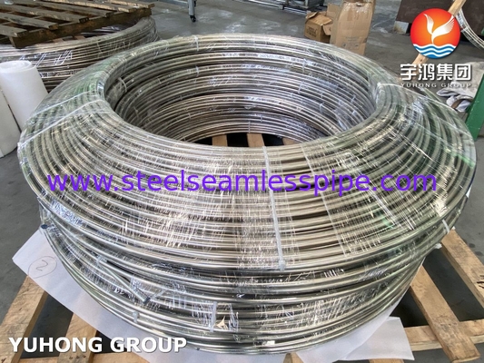 ASTM A269 TP316/316L Stainless Steel Heat Exchanger Coil Tube Bright Annealed