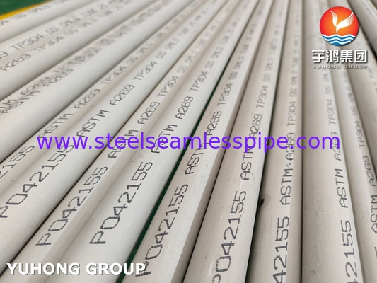 ASTM A269 TP304 Stainless Steel Seamless Tube Pickled and Annealed Tubing