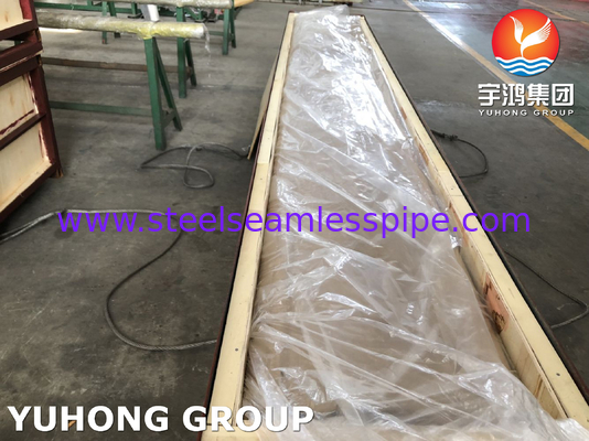ASME SB111 C70600 C68700 C71500 C44300 Seamless Tube 100% HT 15.88 X 1.24 X 6096MM