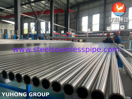 ASTM A249 TP304 1.4301 Bright Annealed Stainless Steel Welded Tube For Heat Exchanger