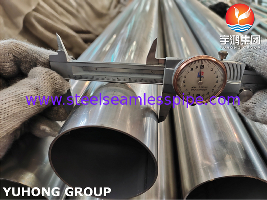 ASTM A249 TP304 1.4301 Bright Annealed Stainless Steel Welded Tube For Heat Exchanger
