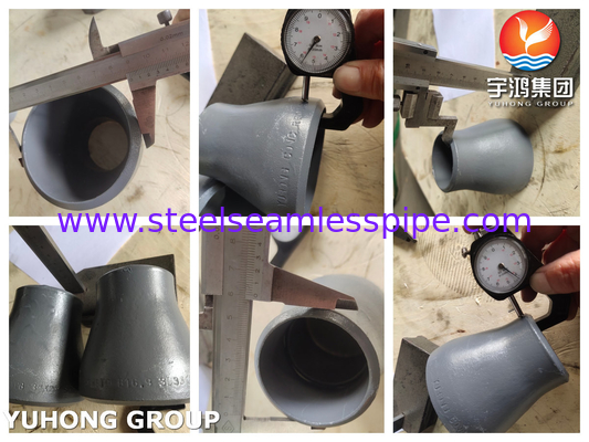ASME B16.9 ASTM A234 WPB Carbon Steel Pipe Fittings Black Coated Fittings