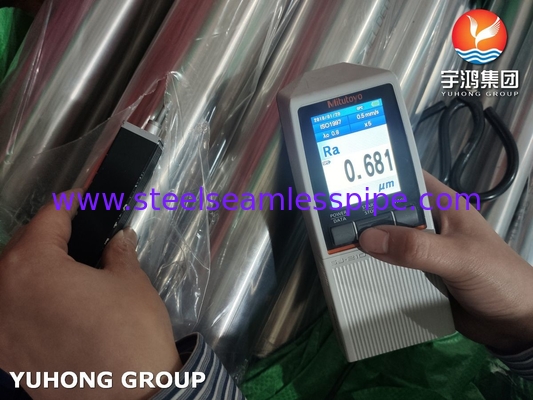 ASME SA270 ASTM A270 Stainless Steel Welded Tube Polished 320 240 GRIT TP304