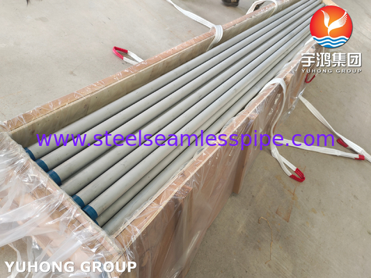 ASTM A312 Stainless Steel 253MA UNS S30815 Seamless Pipe Pickled and Annealed