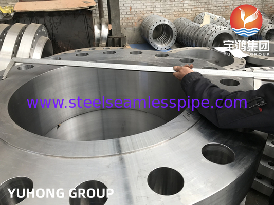 Inconel 625 Cladding Flange ASTM A694 F52 Carbon Steel Weld Neck Flange