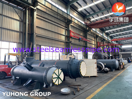 ASTM EN Heat Exchanger Parts Tube sheet Botton Head Shell