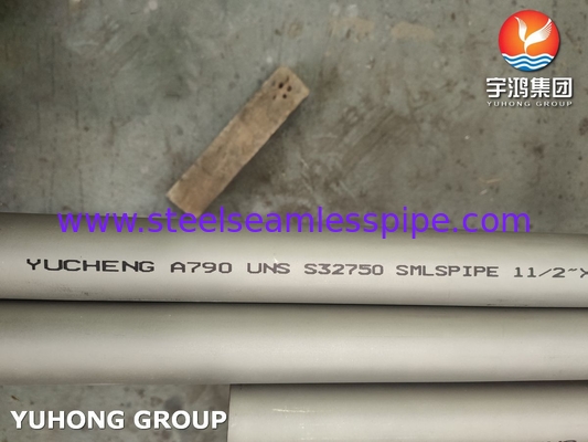 Super Duplex  2507 ASTM A790 UNS S32750 Stainless Steel Seamless Pipe