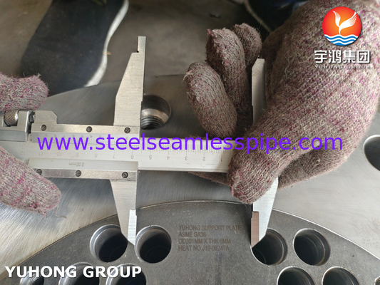 ASME SA36 Support Plate With High Mechanical Properties For Heat Exchanger Design