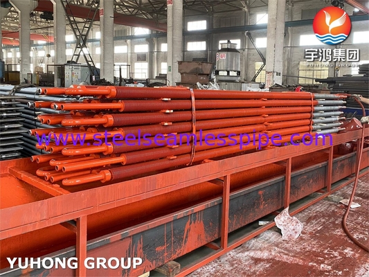 Carbon Steel U Bend Finned Tube A179 A192 Extruded And Studded Fin