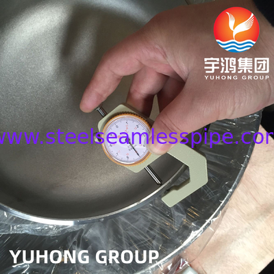 ASME SA403 Butt Weld Fittings 316L Seamless Cap