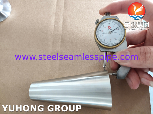 SMS Sanitary Pipe Fittings For Medical And Food Industries Stainless Steel 304 316