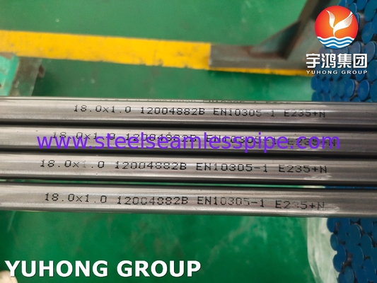 EN10305-1 E235 E355 Seamless Cold Drawn Steel Tube Automotive Precision Tube
