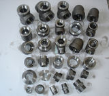 Forged Alloy Steel Fittings , Stainless Steel Equal Tee A-182 / A105,Socketweld &amp; Threaded