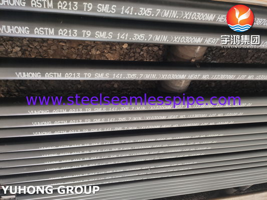 ASME SA213 T9 T11 T22 T91 Alloy Steel Seamless Tube For Fired Furnace Tube