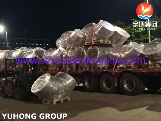 EN 10253-2 1.4541 Large Diameter Butt Weld Fitting 90 Deg Elbow