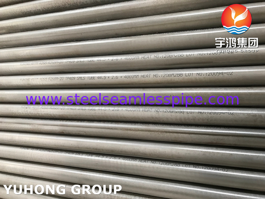 ASTM A268 TP409 Seamless Tube Corrosion and Oxidation Resistant at High Temperatures