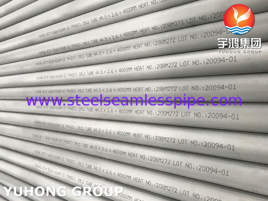 ASTM A268 TP430Ti Ferritic Stainless Steel Seamless Tube With Titanium Stabilization