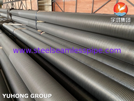 ASTM A312 HFW FIN TUBE TP347H  PER HEATING APPLICATION