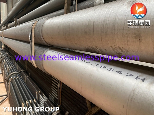 ASTM A312 HFW FIN TUBE TP347H  PER HEATING APPLICATION